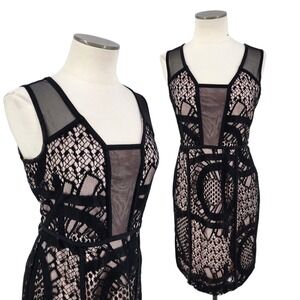Metaphor Lace Cocktail Dress 10 Gothic Dark Romance Vixen‎ Going Out Sexy Black